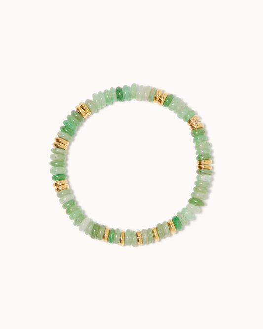 Semi-Precious Shell Stretch Bracelet