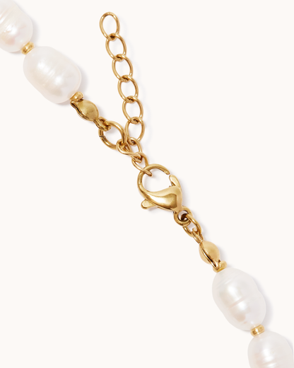 Freshwater Pearl Bracelet in Gold