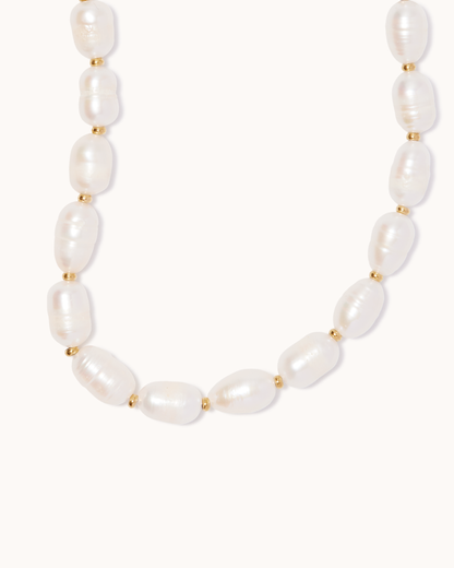 Freshwater Pearl Bracelet in Gold