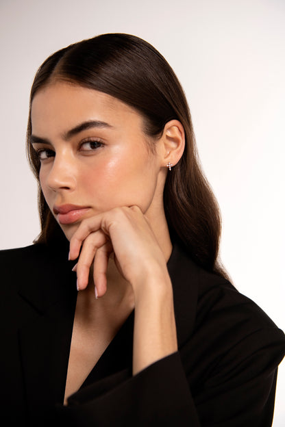 Small Cross Studs