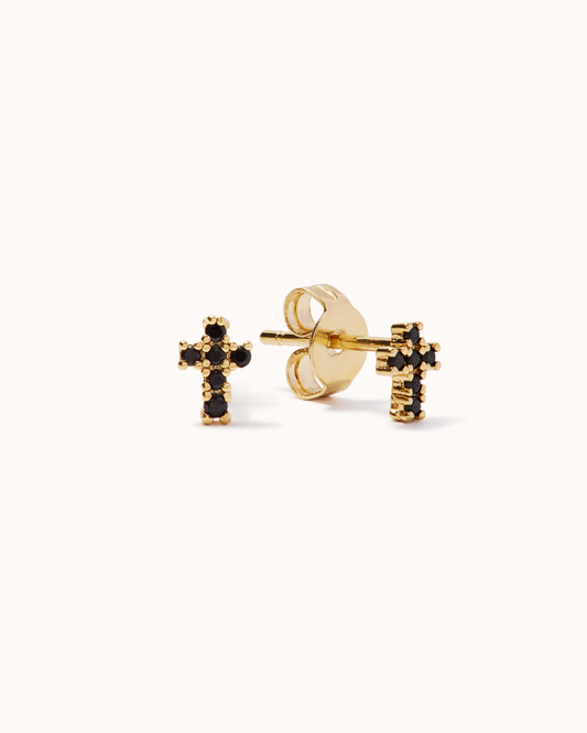 Mini Cross Studs