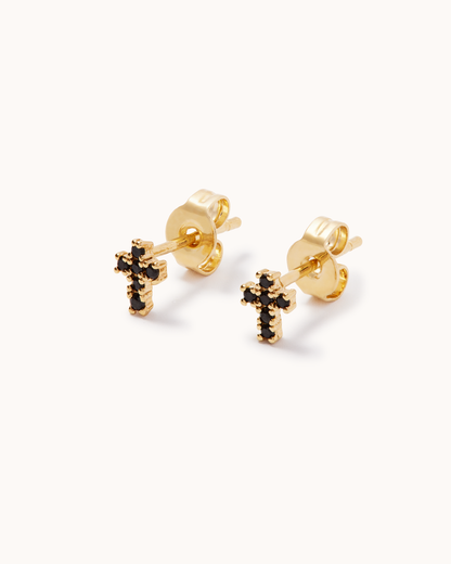 Mini Cross Studs