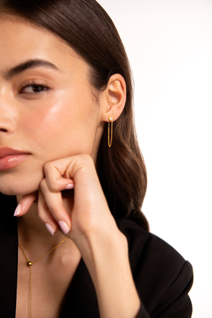 Chain Drop Earrings