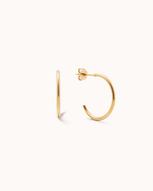 Small Hoops in Gold