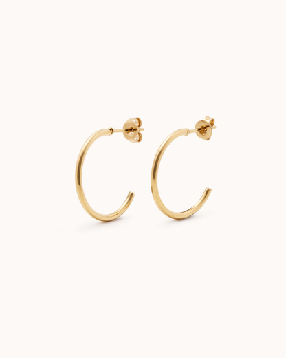 Small Hoops in Gold
