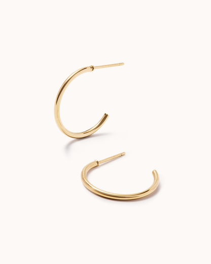 Small Hoops in Gold