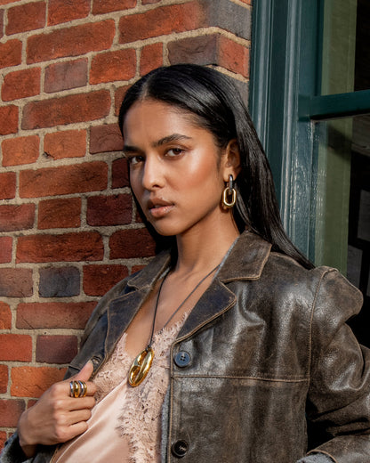 Mixed Metal Statement Ring