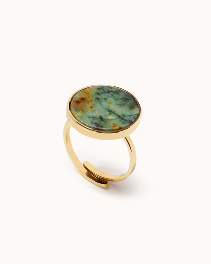 Circular Stone Ring