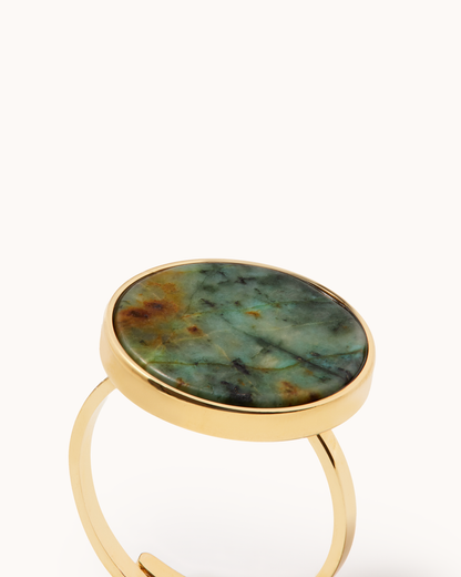 Circular Stone Ring