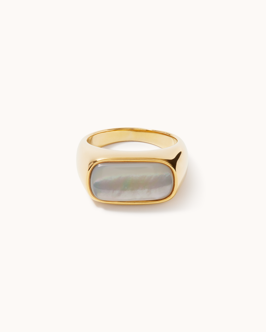 Chunky Moonstone Ring