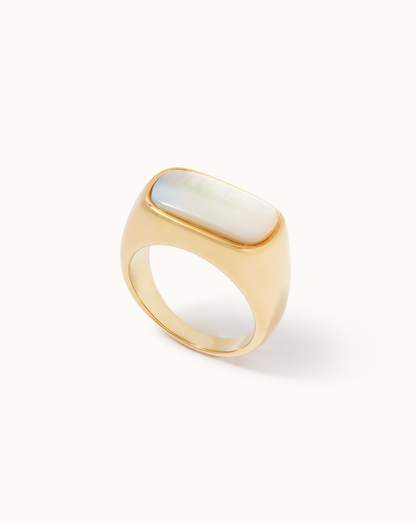 Chunky Moonstone Ring