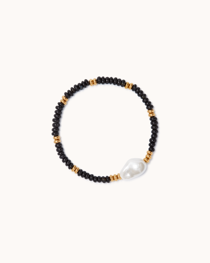 Bead & Freshwater Pearl Bracelet