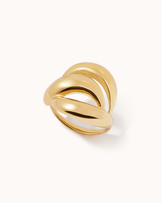 Twist Wrap Ring in Gold