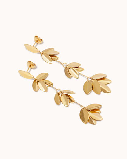 Double Flower Earrings