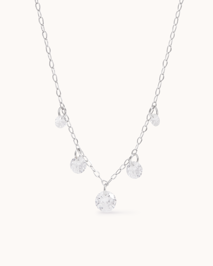 Multi Cubic Zirconia Necklace