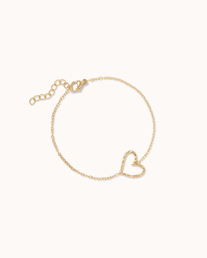 Open Heart Bracelet