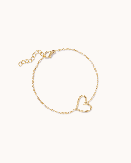 Open Heart Bracelet