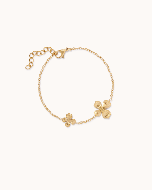 Double Flower Bracelet