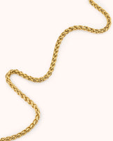 Waterproof Chunky Chain Necklace in Gold