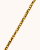 Waterproof Thick Link Chain Bracelet in Gold