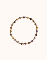 Waterproof Beaded Bracelet in Brown