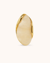 Semi-Precious Ring in Cream