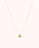 Chunky Heart Pendant Chain Necklace