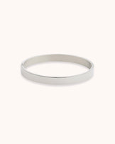 Chunky Square Bangle in Silver