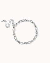 Statement Chain Bracelet in Silver