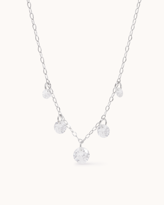 Multi Cubic Zirconia Necklace