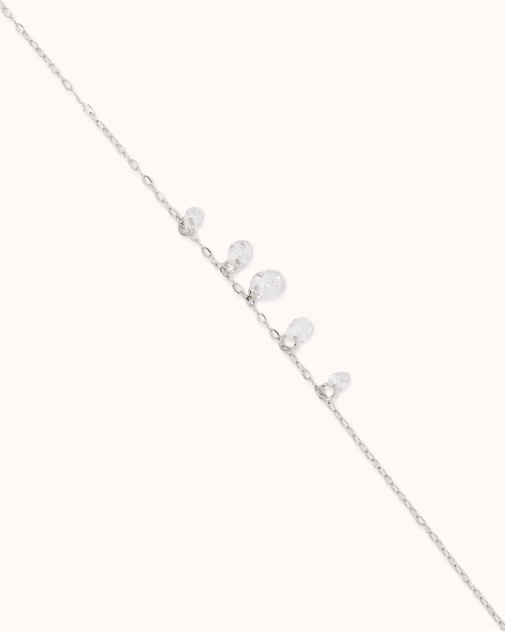 Multi Drop Cubic Zirconia Bracelet