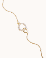 Linked Hoops Chain Bracelet