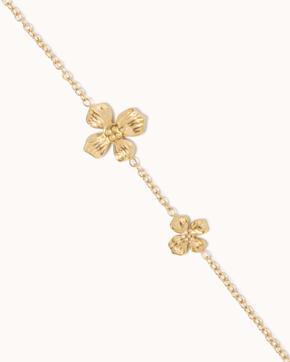Double Flower Bracelet