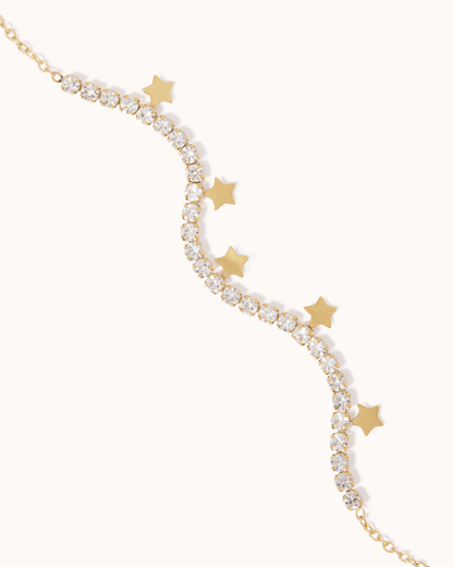Star Charm Double Bracelet