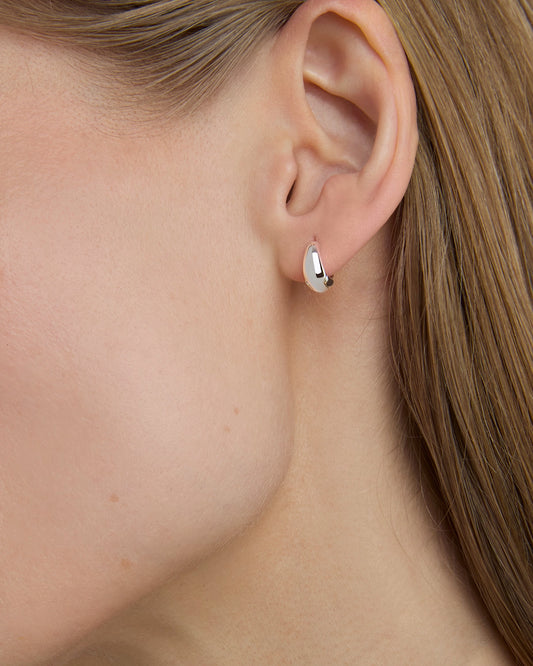 Mini Huggies in Silver