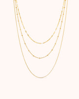 Multi Chain Necklace in Gold
