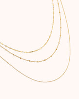 Multi Chain Necklace in Gold