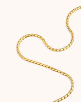 Thick Chain Necklace in Gold