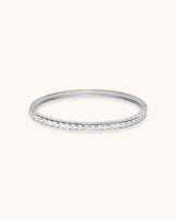 Tennis Bangle in Silver