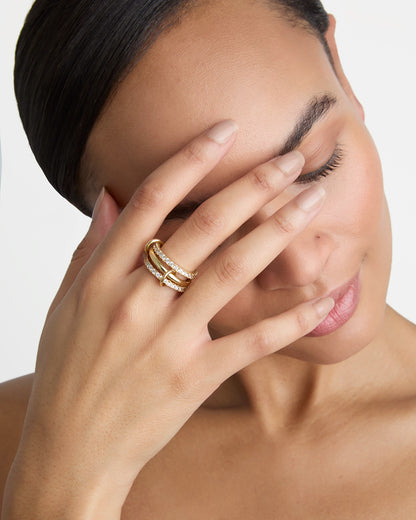 Mixed Metal Multi Link Ring