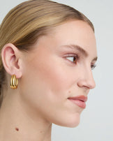 Waterproof Triple Layered Oval Seamless Huggies in Gold