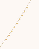 Small Pendant Chain Necklace in Gold
