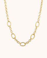 Chunky Chain Necklace in Gold