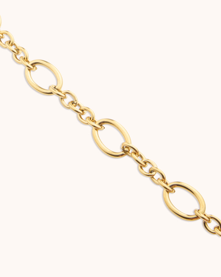 Chunky Chain Necklace in Gold