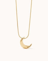 Moon Pendant Necklace