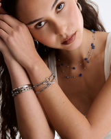 Waterproof Statement Chain Bracelet in Silver