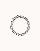 Waterproof Statement Chain Bracelet in Silver