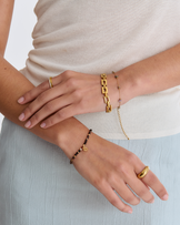 Waterproof Statement Chain Bracelet in Gold