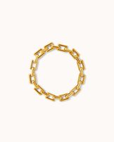 Waterproof Statement Chain Bracelet in Gold