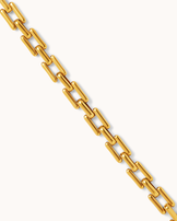Waterproof Statement Chain Bracelet in Gold